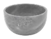8 cm Mermer Kase Gri