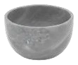 10 cm Mermer Kase Gri