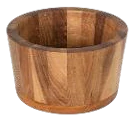 18 cm Konikal Derin Kase Ceviz No.1