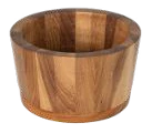 18 cm Konikal Derin Kase Kestane No.1
