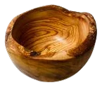Doğal Kesim Zeytin Kase 14 cm