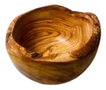 Doğal Kesim Zeytin Kase 16 cm
